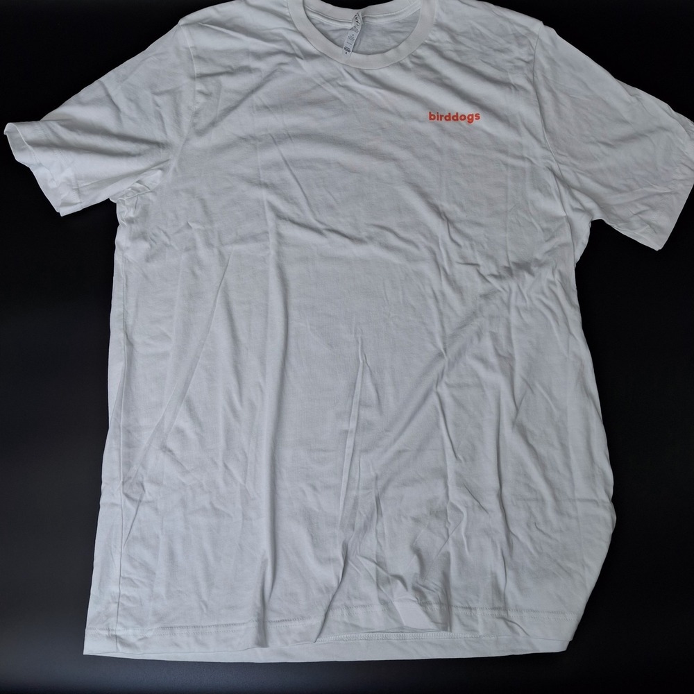 Birddogs T-Shirt Mens XL White Short Sleeve Paisley Bird Graphic Logo Tee - Picture 4 of 7